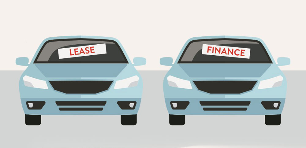 What is the difference between lease and finance?