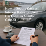How to Secure the Best Interest Rates for Used Car Loans in Atlantic Canada?