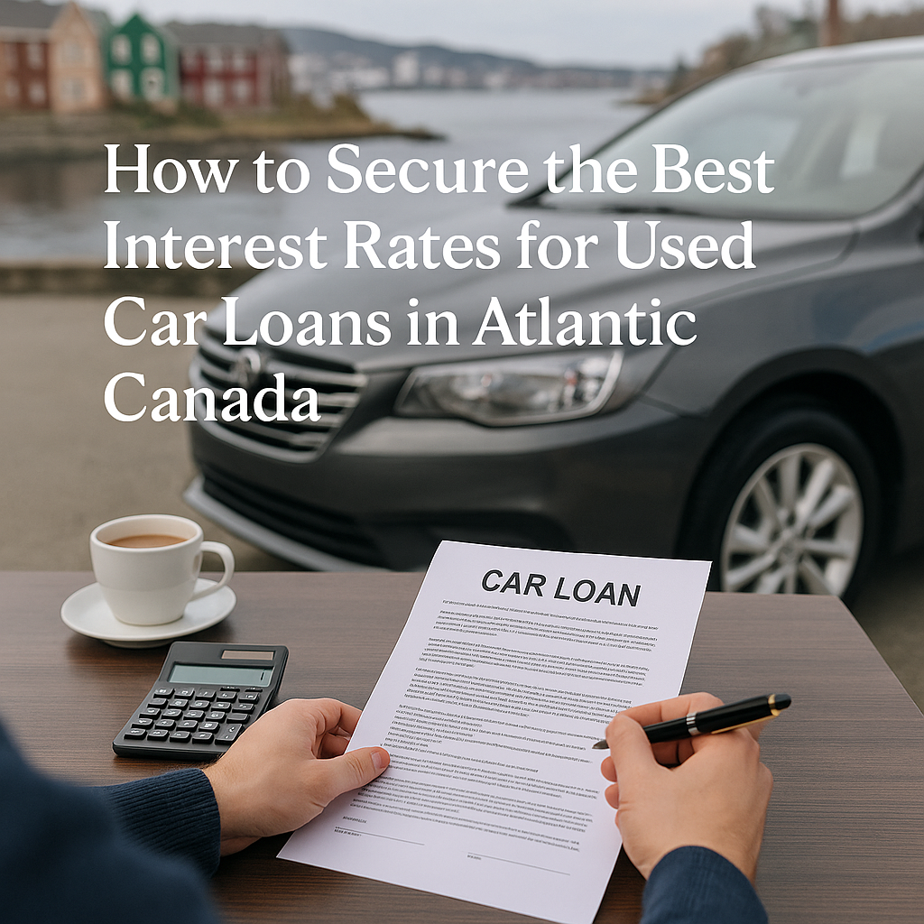 How to Secure the Best Interest Rates for Used Car Loans in Atlantic Canada?